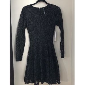 Long sleeve cocktail dress